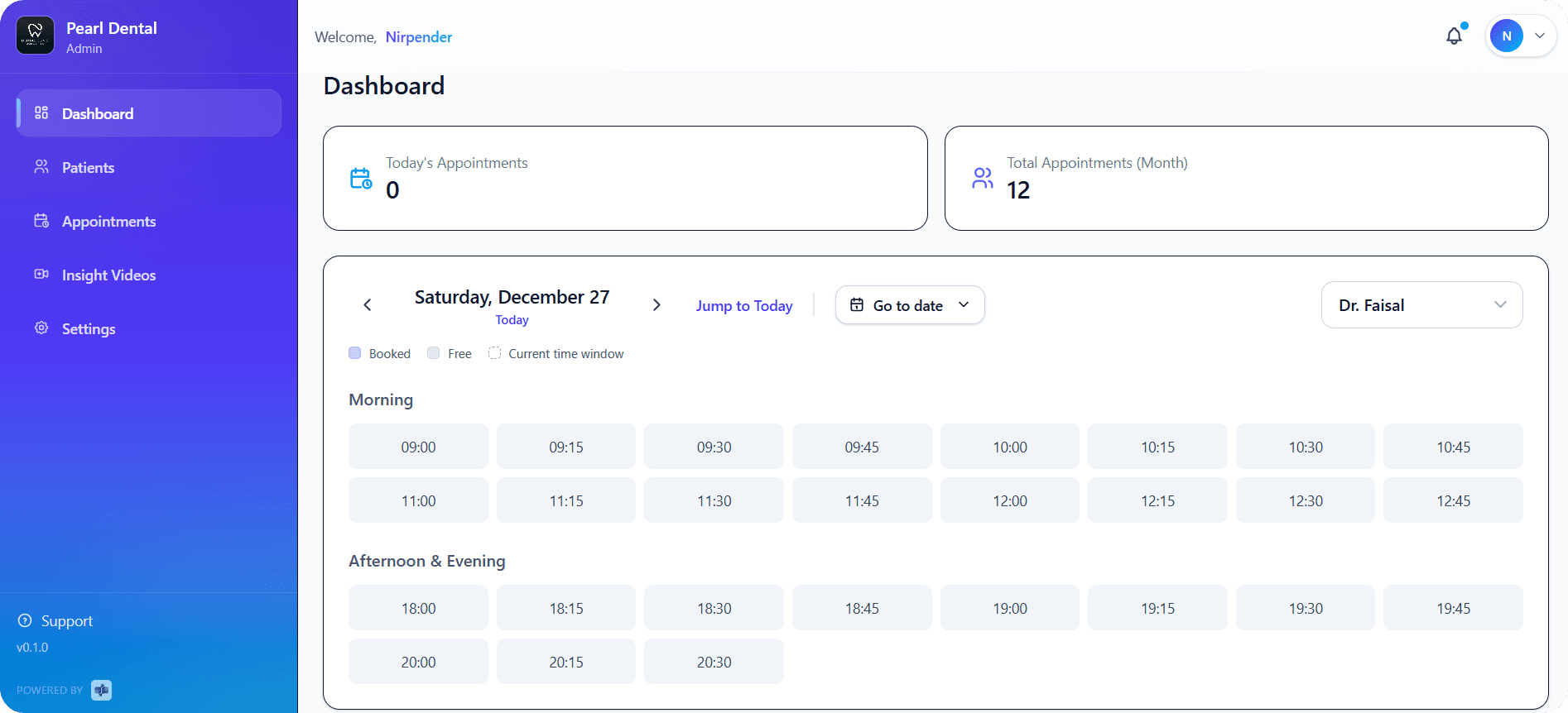 DCMS - Dental Clinic Management System